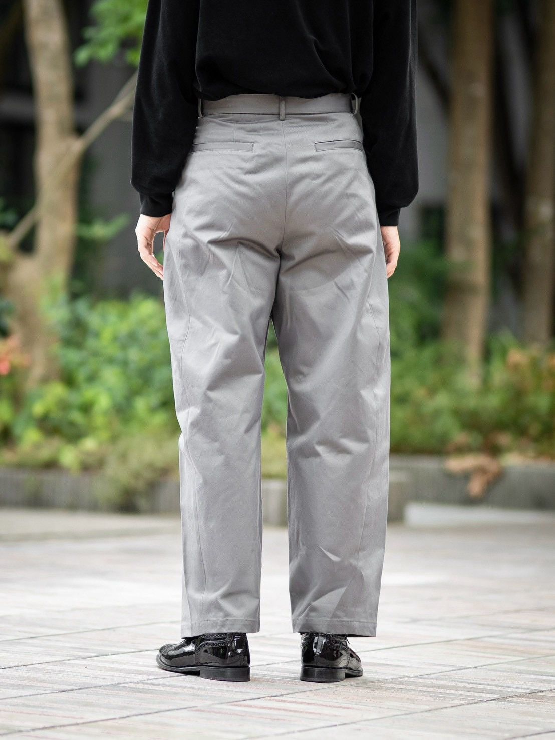 Graphpaper 新作Dry Westpoint Barrel-Fit Belted Pants style.2026.8.28