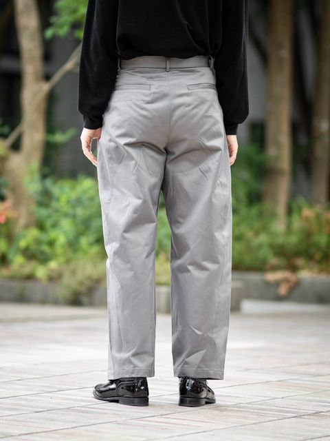 Graphpaper 新作Dry Westpoint Barrel-Fit Belted Pants style.2026.8.28