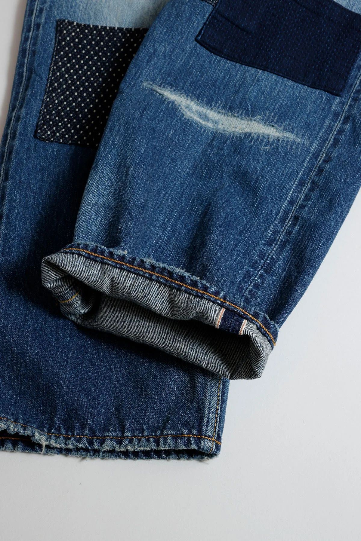 ファンダメンタル デニムパンツ CLASSIC FIT DENIM CS128 (FA25MG128)INDIGO