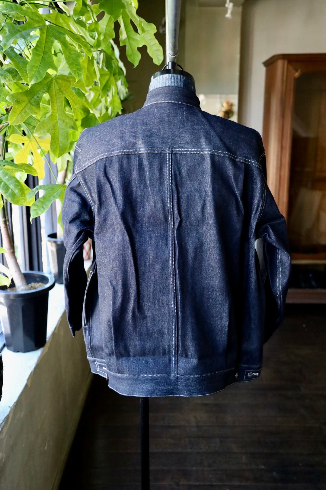 グラフペーパー Selvage Denim Jacket(GU253-20054RB)INDIGO_RIGID