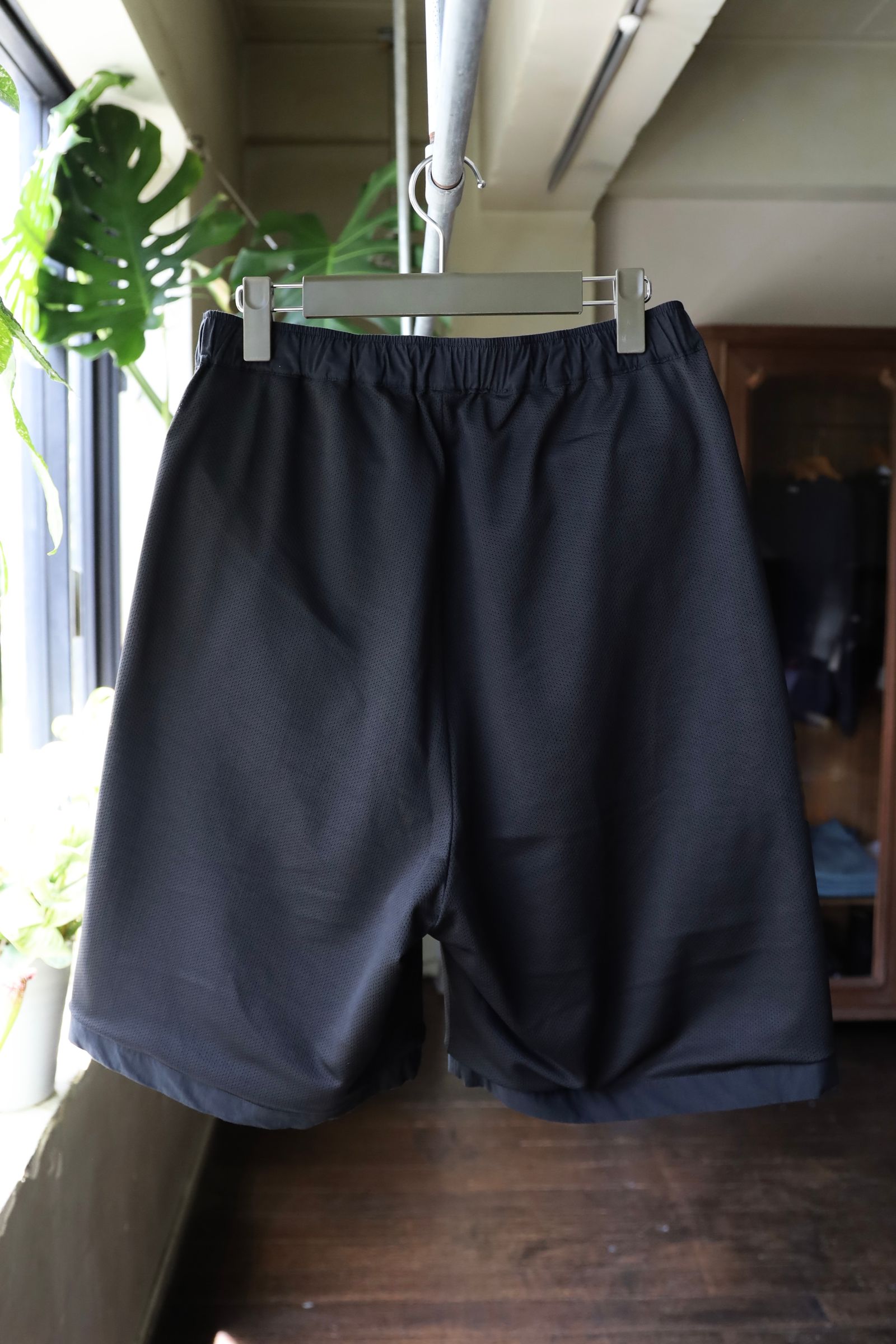 フレッシュサービス CRISP COTTON CLIMBING SHORTS(FSC252-40038)BLACK