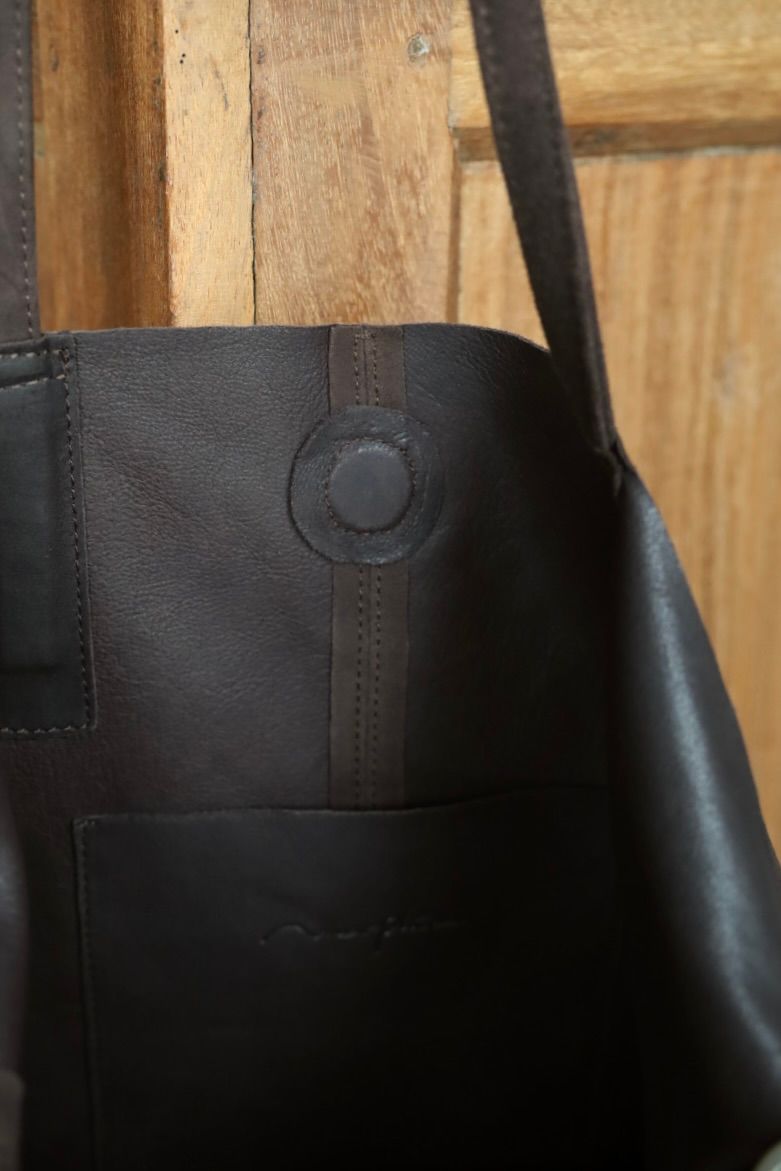Morphee / モルフェトートバッグ 3WAY LARGE TOTE(L SIZE)SUEDE [DARK CHOCO]☆新作発売！