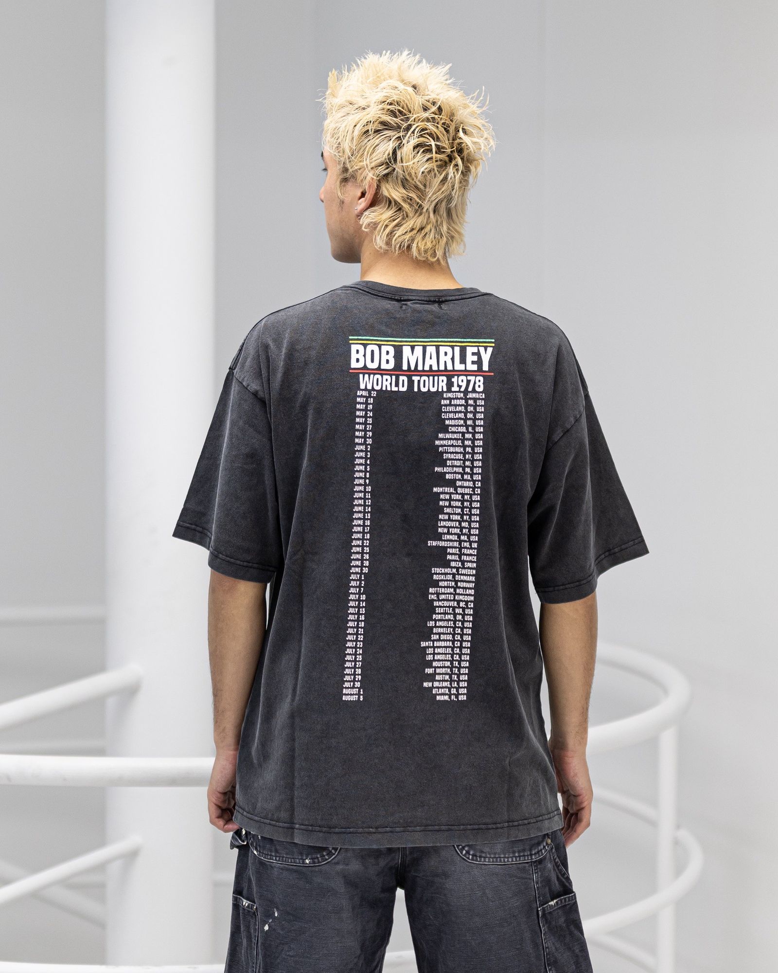 U/MUSIC ユーミュージック Bob Marley One Love 1978 SS Tee(UM-MK8-0000-011)★新作発売！