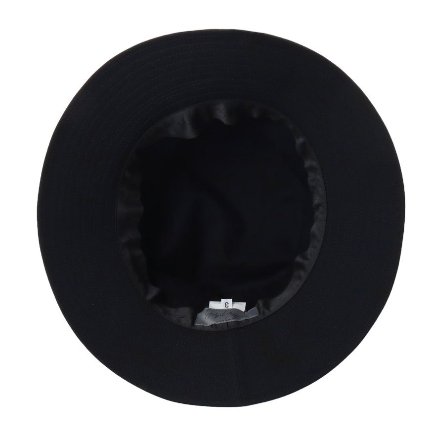 Yohji Yamamoto ギャバジンドレープハット (HK-H07-361)BLACK☆新作発売！