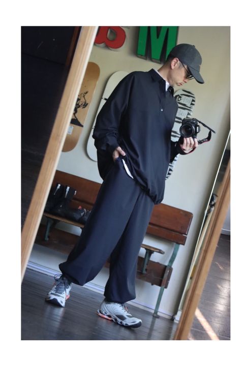 FreshService WOOLY CLOTH ANORAK SHIRTスタイル.2022.10.30.