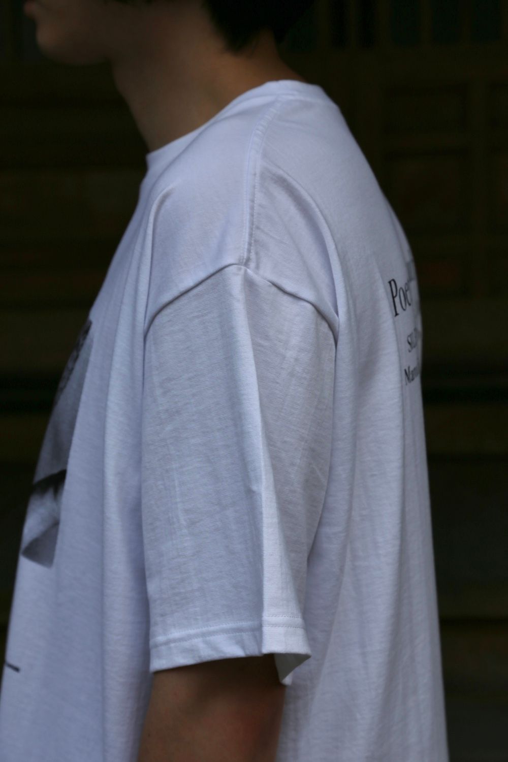 Graphpaper POET MEETS DUBWISE fOversized Tee “WORDS AND SILENCE” style 2021..7.10.