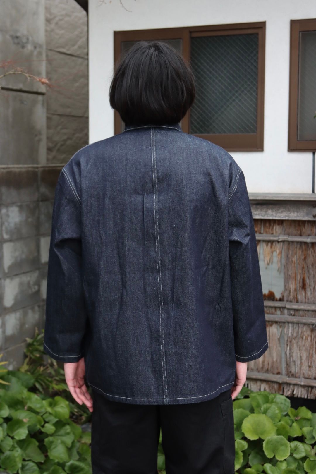 Graphpaper 新作Selvage Denim Coverall style.2022.1.23 | 3133 | mark