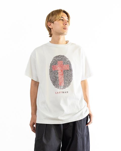 LASTMAN PRINTED TEE SHIRTS "FINGER PRINT" style 8月10日(土)新作発売！