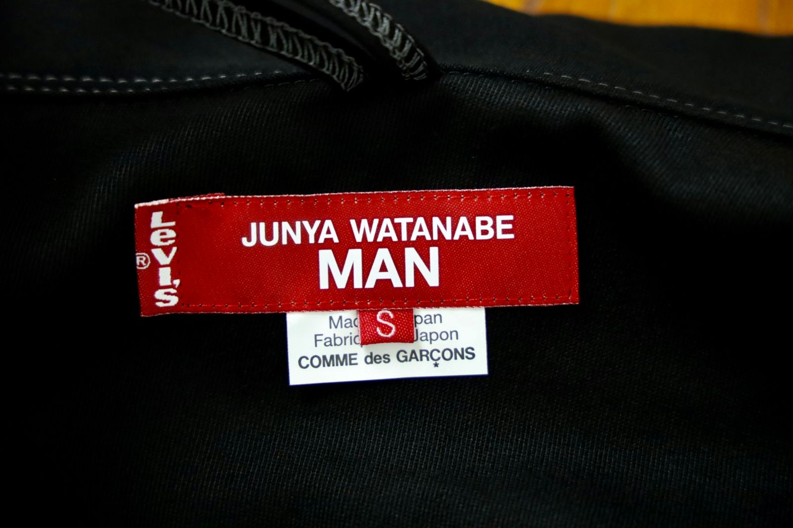 ジュンヤワタナベマン 26FW Levi's Wネーム ウールシャツジャケット(WR-J203-051)BLACK☆8月7日(金)発売！