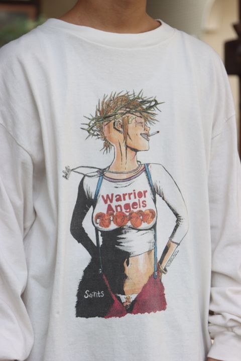 ©SAINT M×××××× LS TEE_PUNKGIRL(SM-A21-0000-018) style.2021.09.26