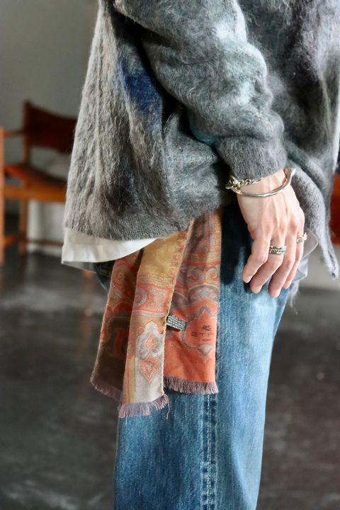 ヨーク22AW STILL JACQUARD CARDIGANスタイル.2022.9.6.