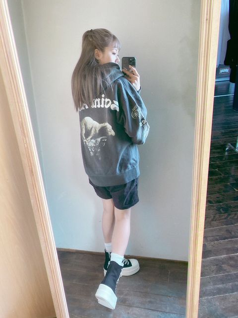 ©SAINT M×××××× 23AW ARS_HOODIE/ST ARIES"BLACK”スタイル