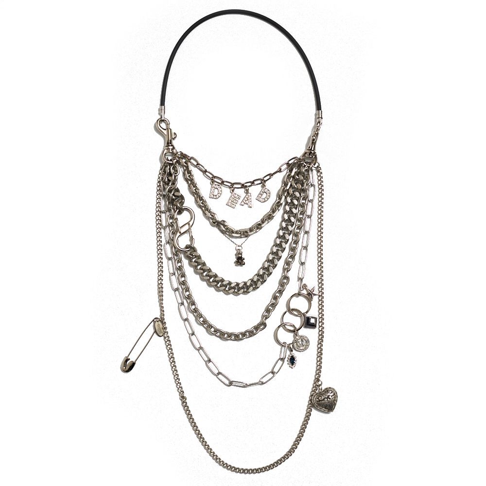 doublet 24AW MAGNETIC CHAIN NECKLACE