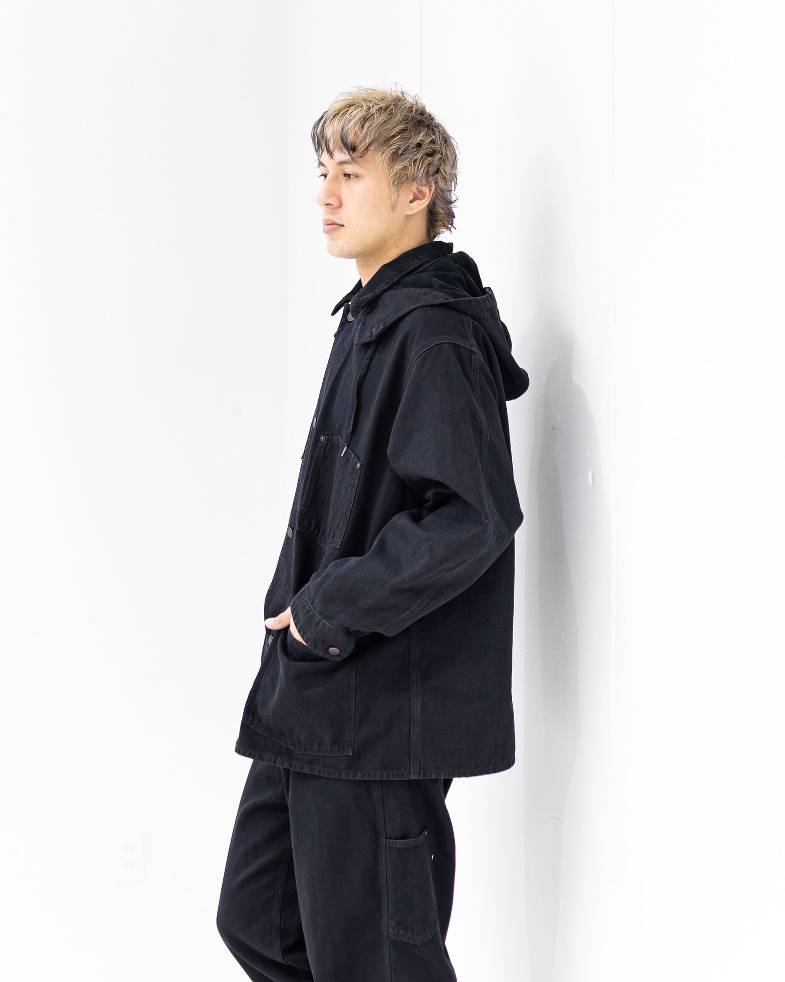 A.PRESSE 新作 Vintage Silk Hemp Coverall Jacket1月24日(土)新作発売！