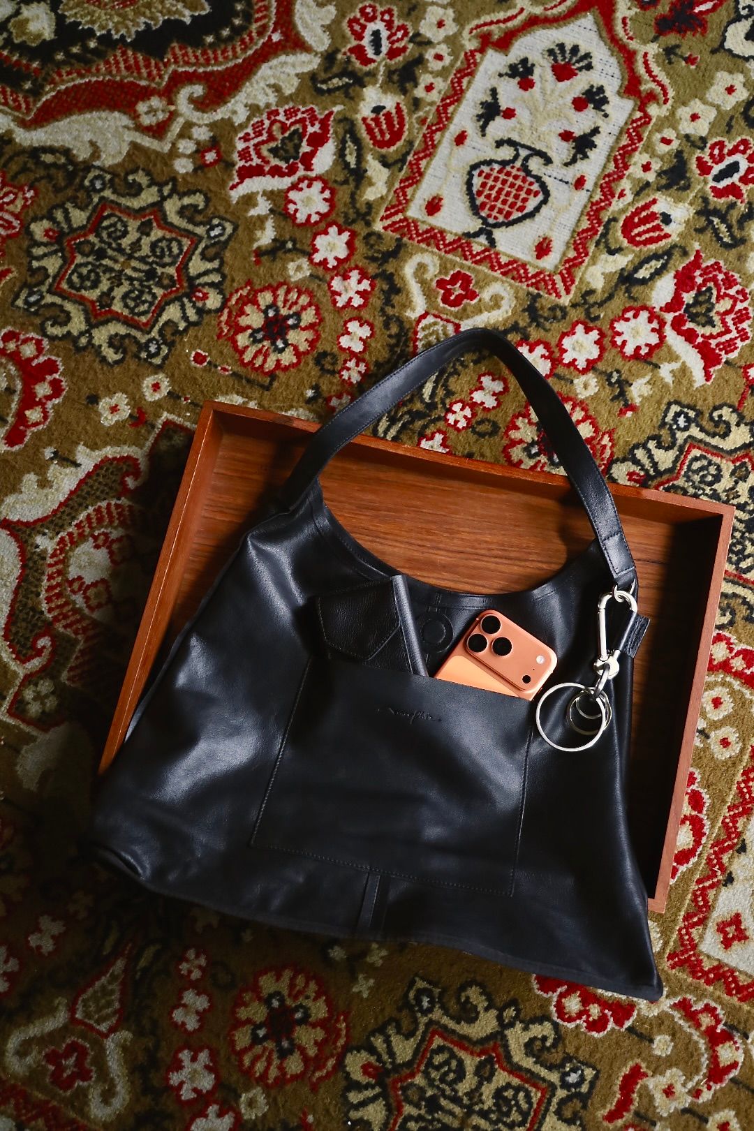Morphee / モルフェ ショルダーバッグ TRIANGLE SHOULDER(TAM-BLK)BLACK☆再入荷！