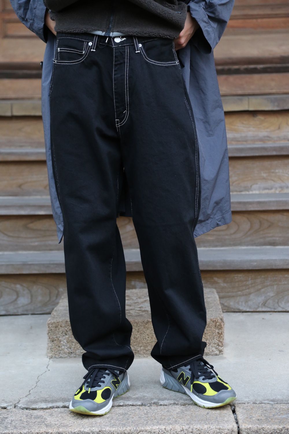 Graphpaper Garment Dyed Shop Coat"D.GRAY"Style.2020.12.28.