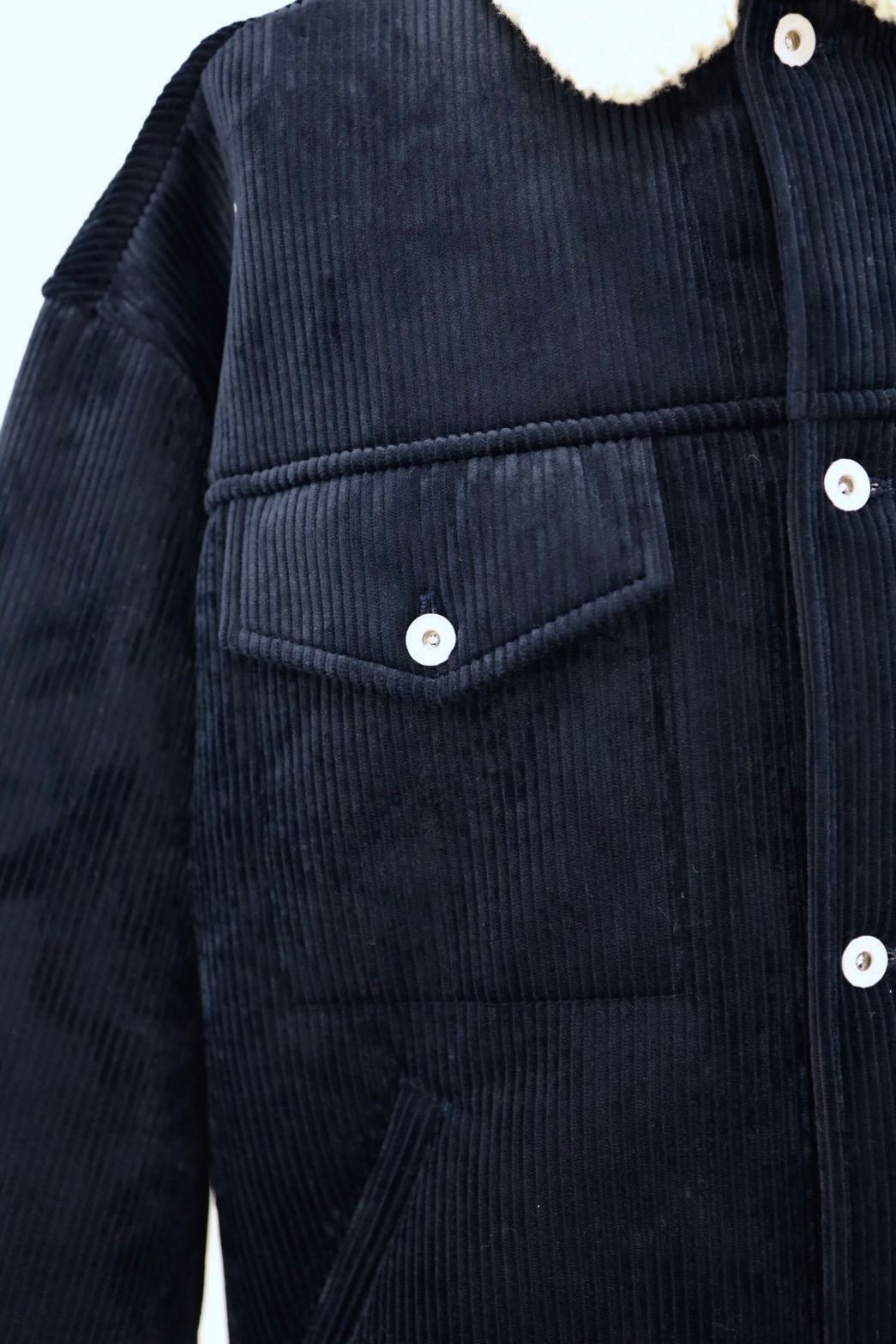 フレッシュサービス SHERPA CORDUROY RANCH JACKET(FSC254-30063)NAVY☆11月22日(土)発売！