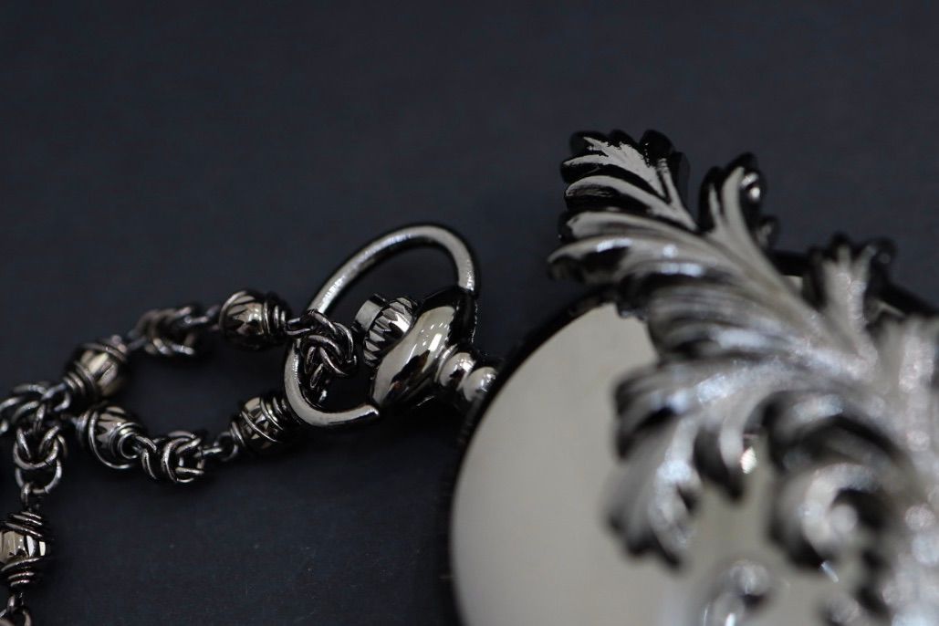 Yohji Yamamoto コンパクトミラー (HK-A37-972-1)BLACK☆新作発売！