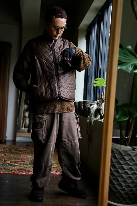 DAIWA PIER39 TECH BRITISH HUNTER FUR VEST"D.BROWN"スタイル