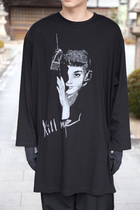 yohji yamamoto 21ss 新作「kill me 」BIG長袖PT style.2020.12.11.