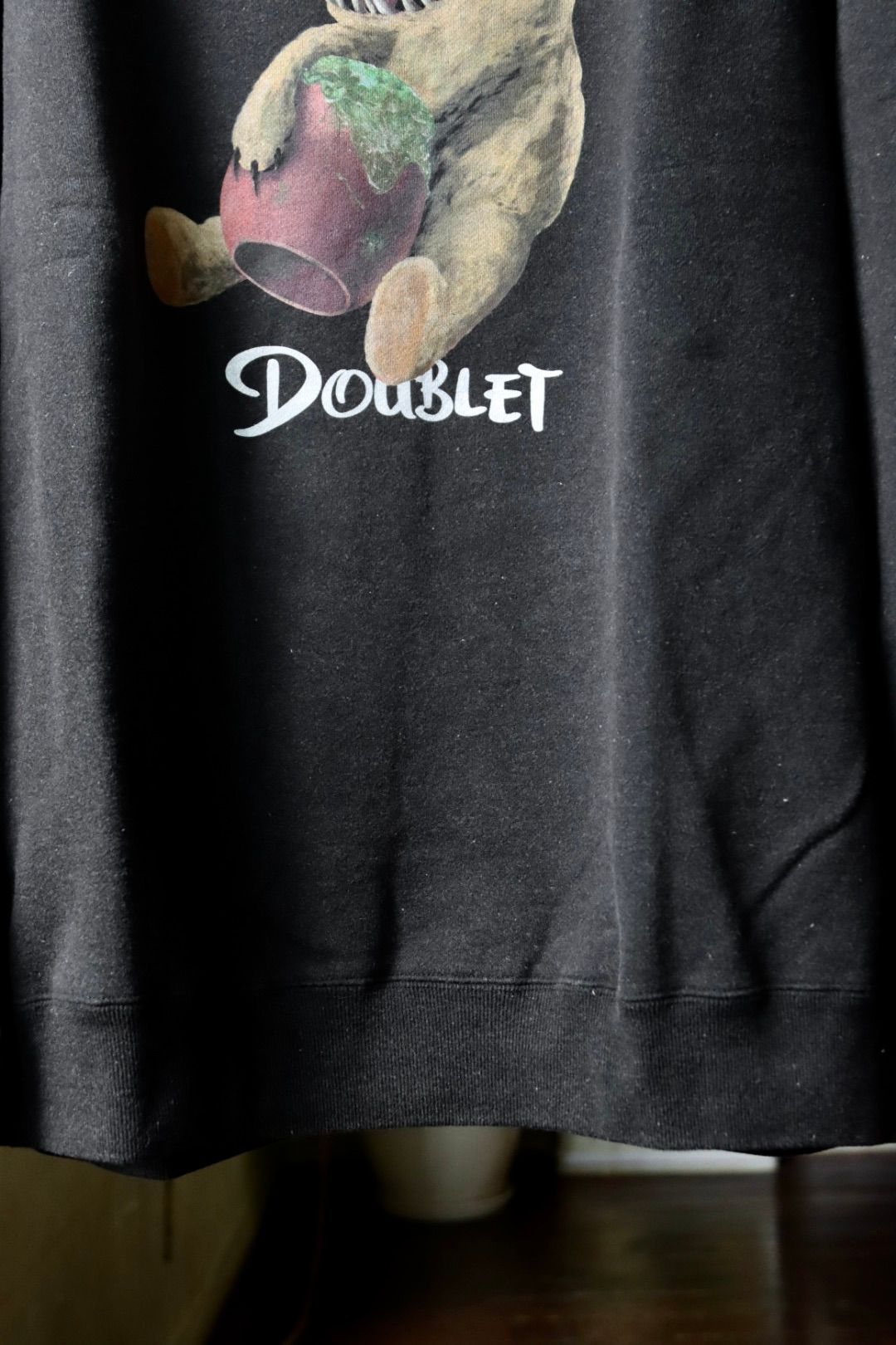 doublet - ダブレット 23AW VIOLENT STUFF BEAR PRINT SWEAT SHIRT