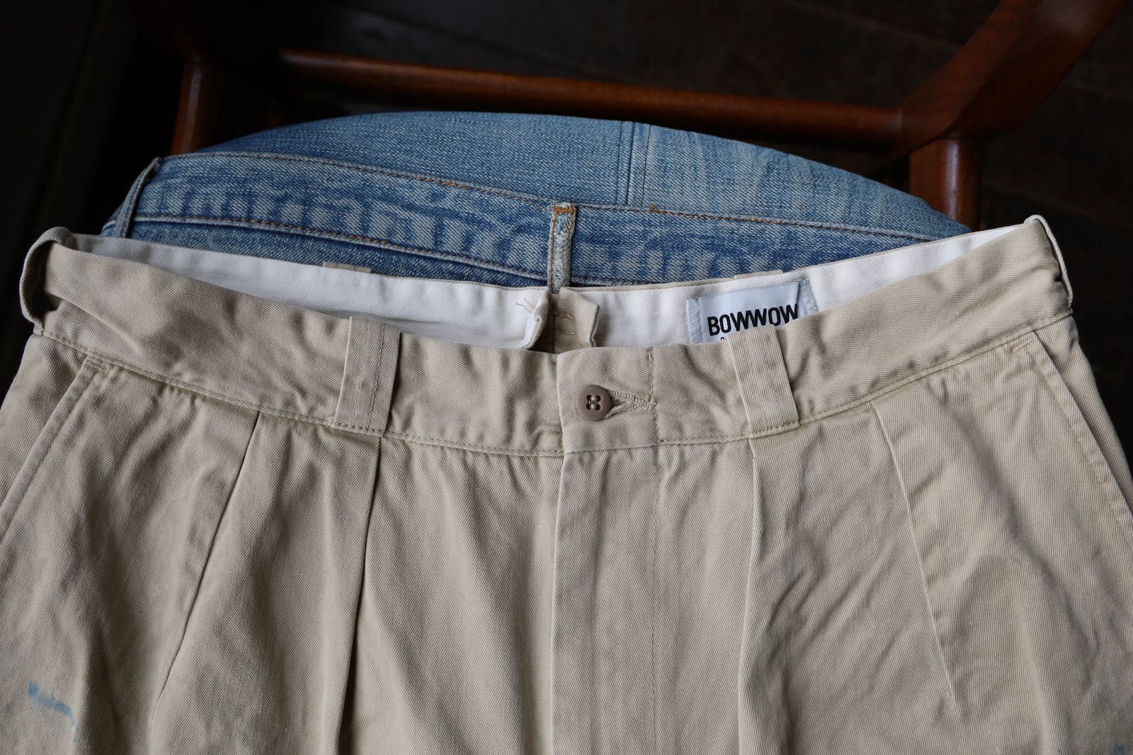 BOW WOW バウワウ US ARMY KHAKI SHORTS(BW251-UAKS)KHAKI AGING