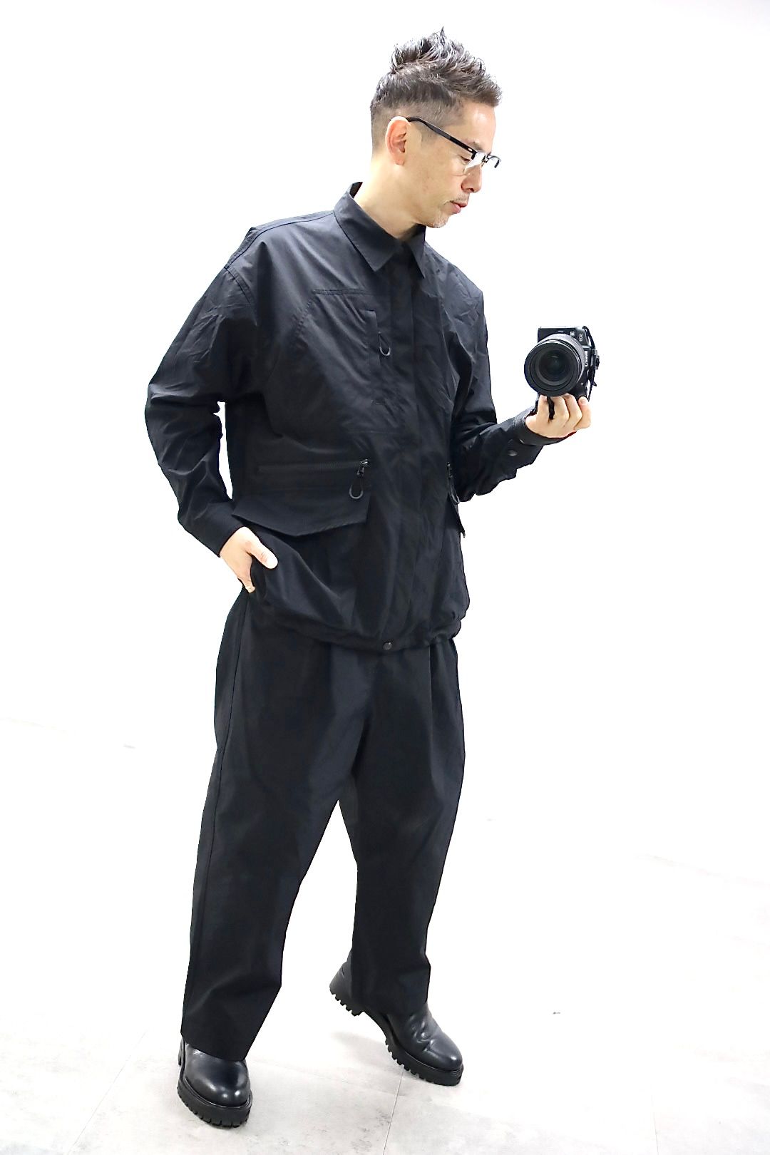 COMME des GARCONS HOMME 26SS エステルウェザージャケットスタイル