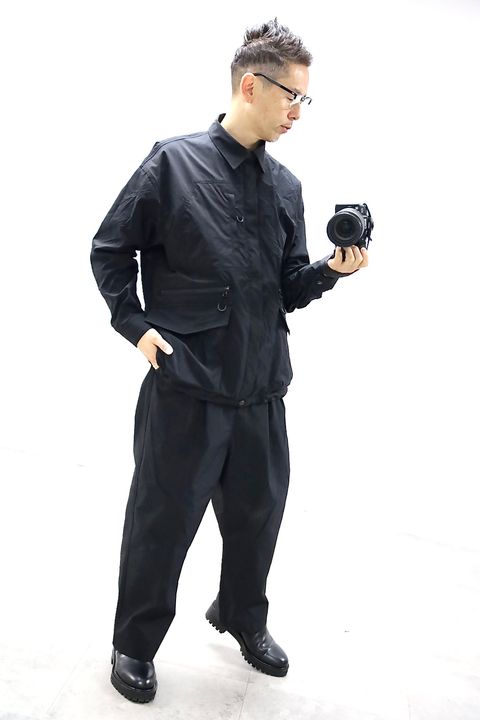 COMME des GARCONS HOMME 26SS エステルウェザージャケットスタイル