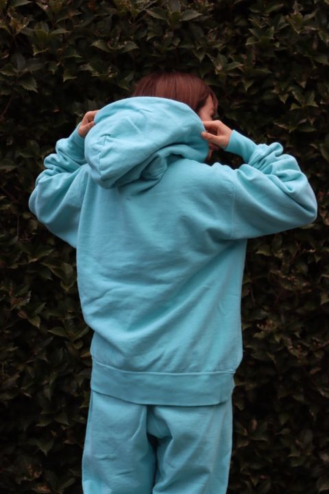 ©SAINT M×××××× 23SS SAINT HOODIE"BLUE"スタイル