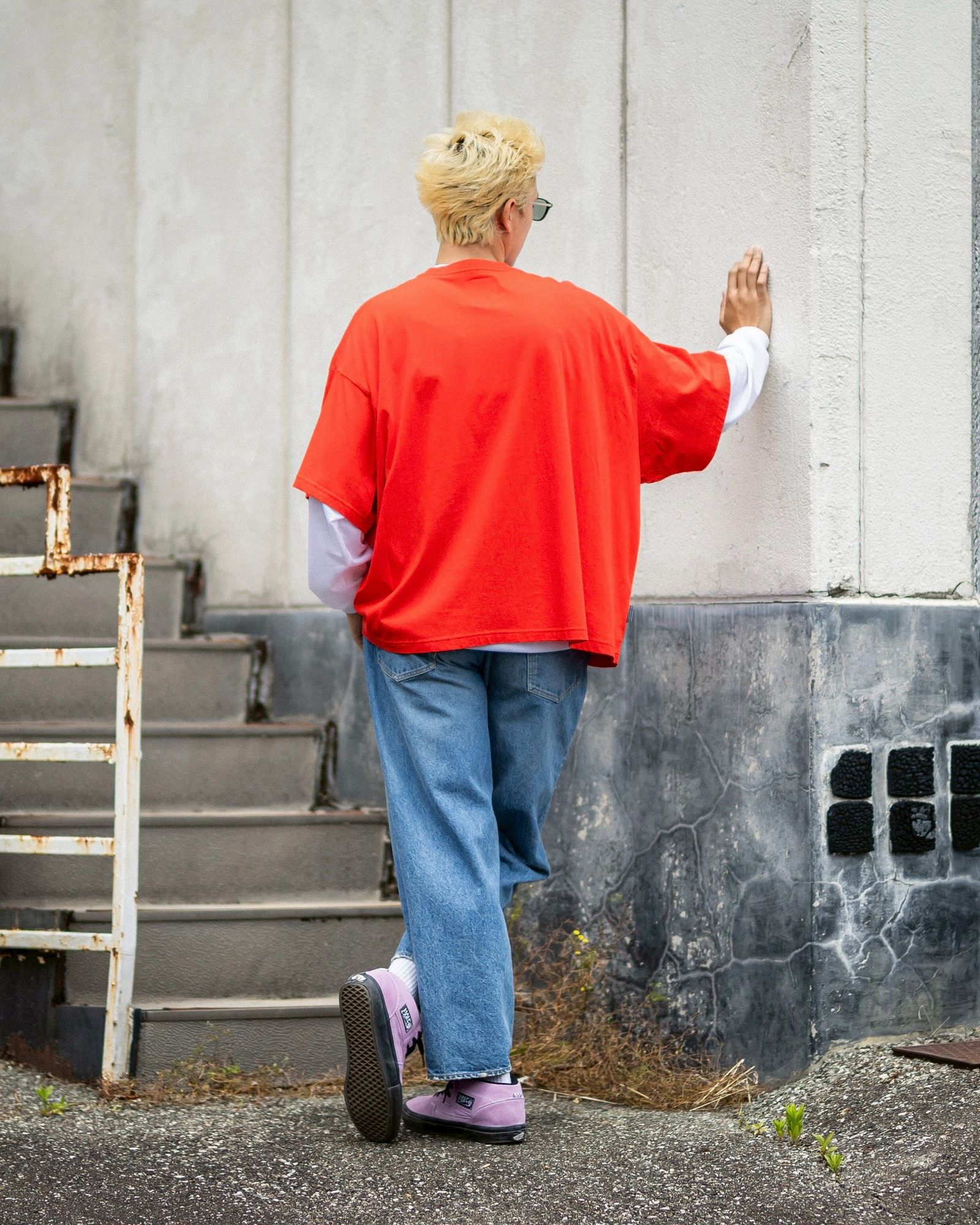 SFC SUPER BIG FLAT POCKET TEE MARK スタイル!