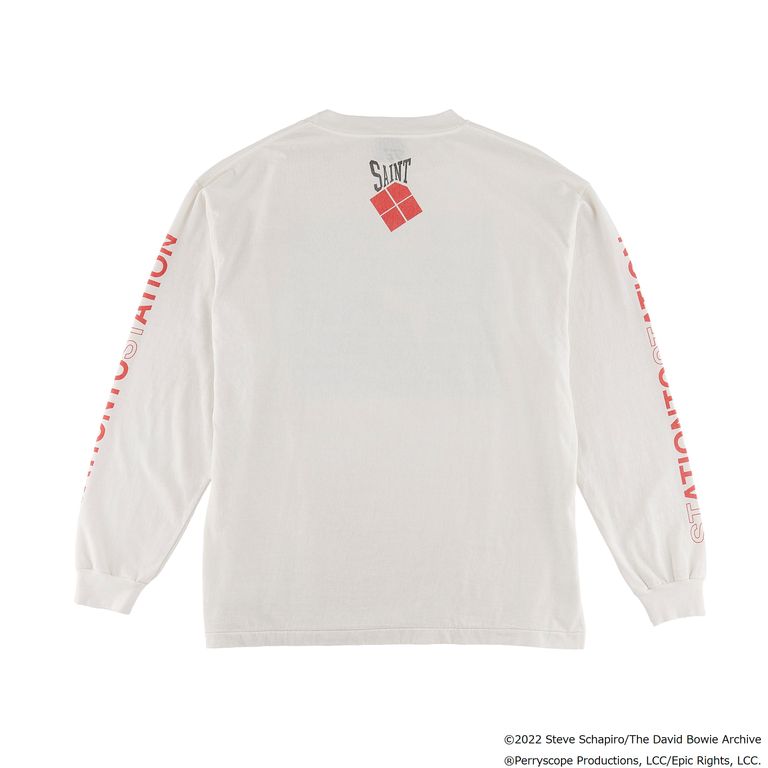 SAINT M×××××× - セントマイケル 22AW デビッドボウイ DB_LS TEE(SM 