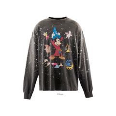 セントマイケル 26AW DSNY_LS T-SHIRT/FANTASIA (SM-MK1-0000-C90) BLACK☆9月19日(土)発売！