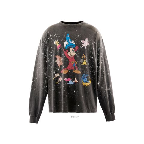 セントマイケル 26AW DSNY_LS T-SHIRT/FANTASIA (SM-MK1-0000-C90) BLACK☆9月19日(土)発売！