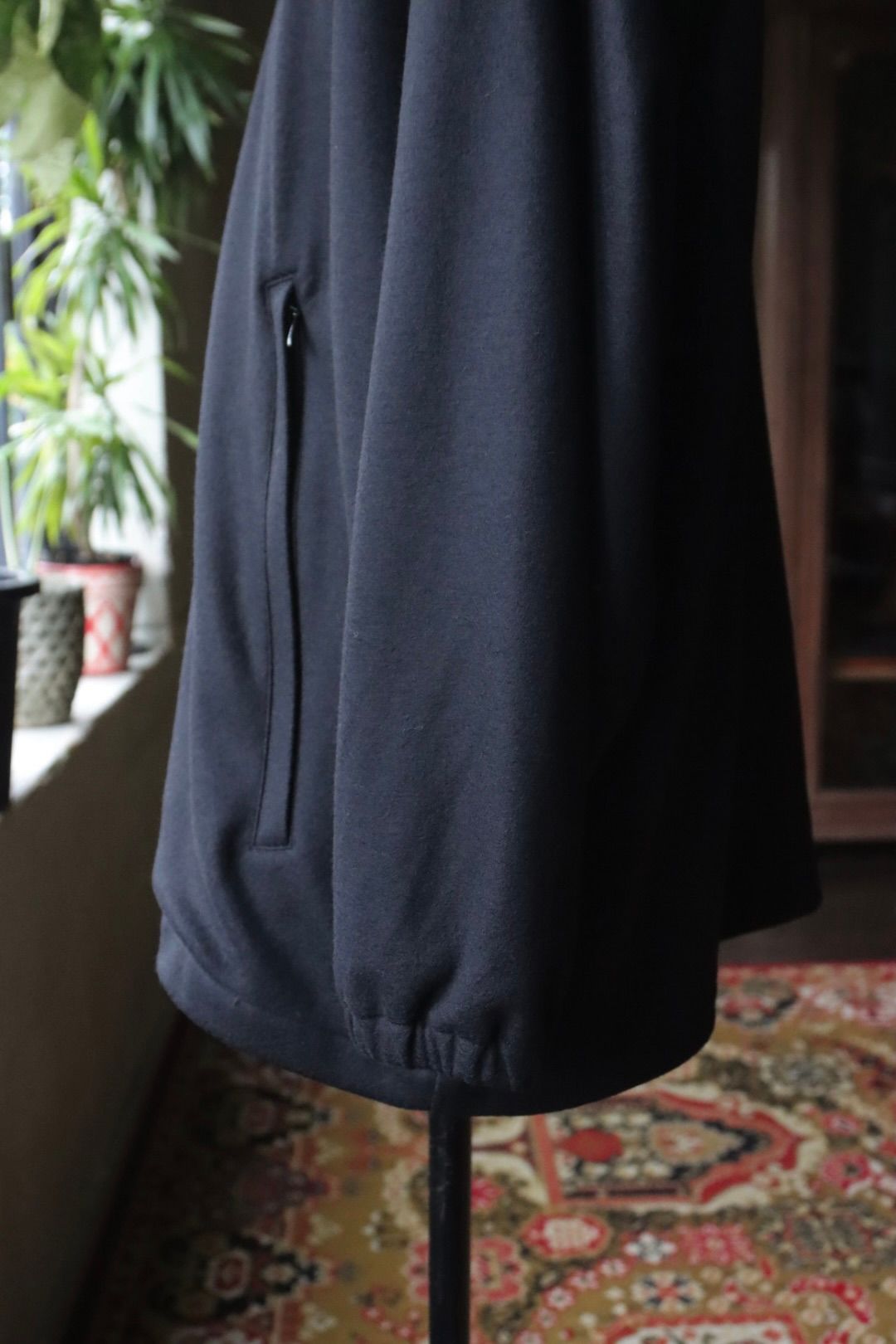 グラフペーパー 25AW Wool Smooth Flannel Track Blouson(GU253-30220B)BLACK☆10月4日(土)新作発売！