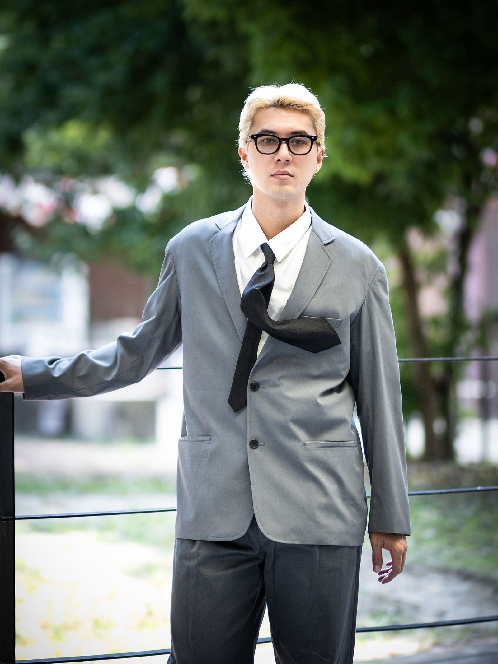 doublet ダブレット26AW TSHAPE MEMORY SHIJIRA TIE (26AW37BL269)BLACK☆8月15日(土)発売！