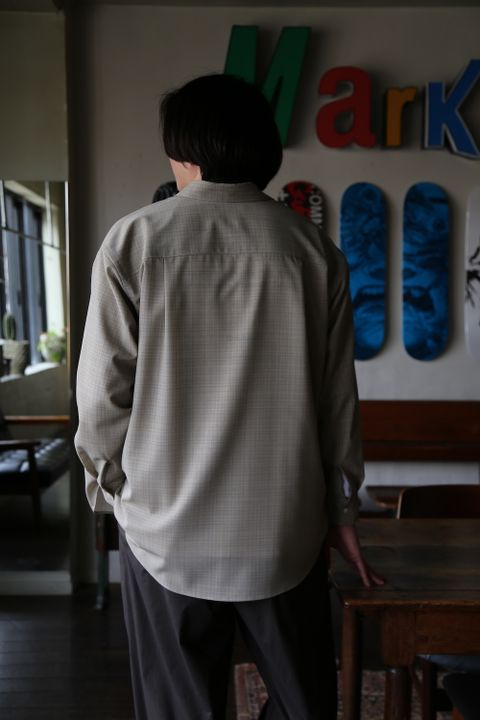 YOKE OVERSIZED BIG POCKET SHIRT(YK21SS0192SH) style.2021.2.27
