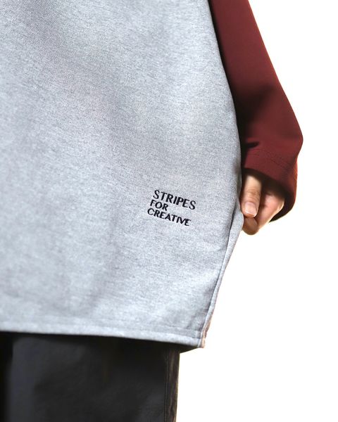 S.F.C-Stripes For Creative- 新作RAGLAN BASEBALL TEE style.2024.2.23