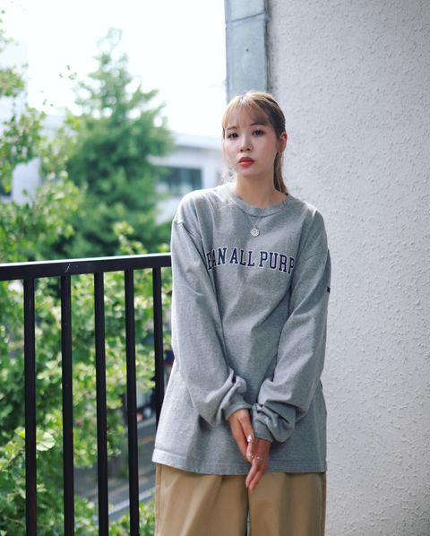 SEDAN ALL-PURPOSE 新作Arch Logo L/S Tee style.2023.7.29