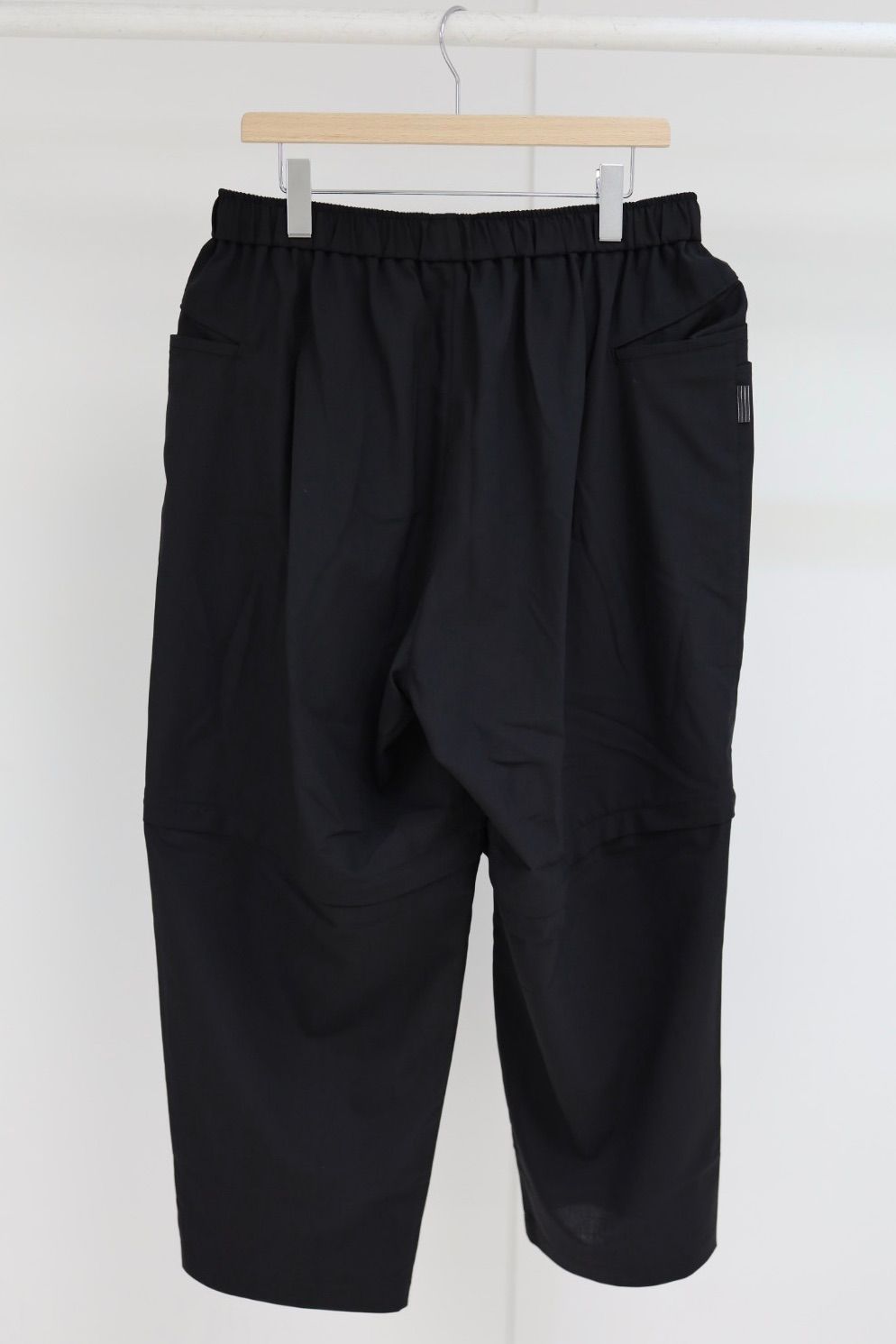 S.F.C 26SS エスエフシー DETACHABLE S WOOL PANTS(SFCSS26P02)Black☆2月28日(土)発売！