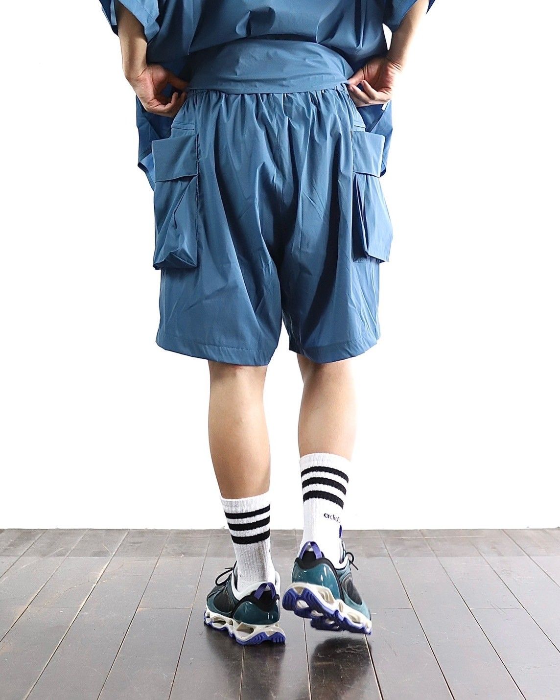 S.F.C 24SS エスエフシー LARGE POCKET SHORTS(SFCSS24P10)Blue☆3月30日(土)発売！