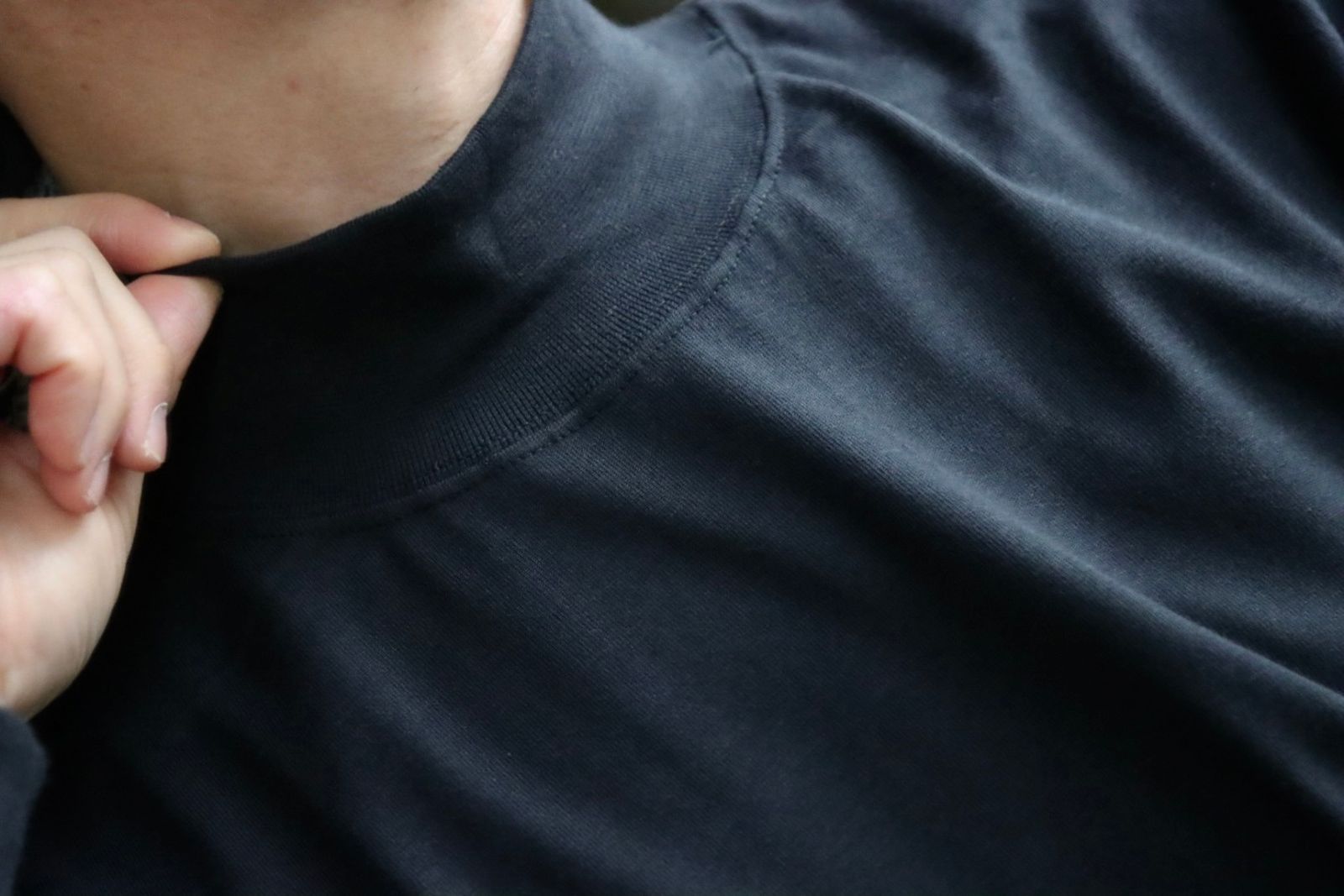 フレッシュサービス 2-PACK CORPORATE L/S MOCK NECK TEE(BLACK)☆8月23日(土)発売！