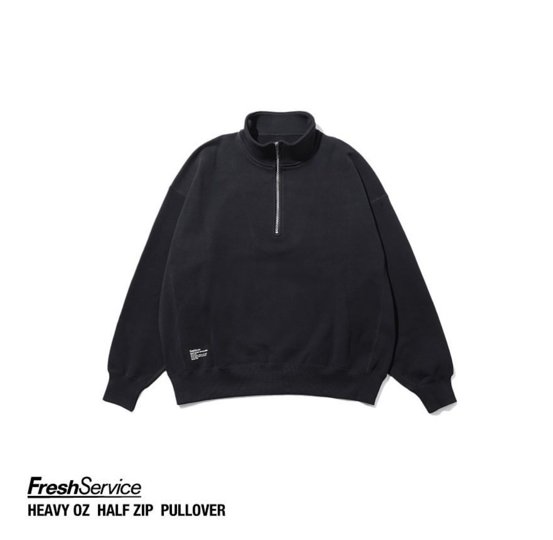 FreshService - フレッシュサービス HEAVY OZ HALF ZIP PULLOVER(FSC244-70162)BLACK |  mark