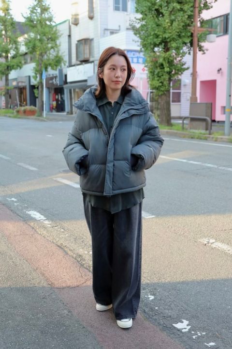 Graphpaper Gradient  PERTEX QUANTUM AIR Insulated Puffer Jacket style.2025.10.12