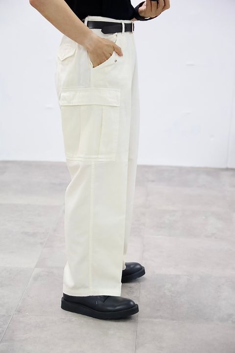 A.PRESSE 2026 STYLE2 Vintage US Army M-51 Field Pants"WHITE"スタイル