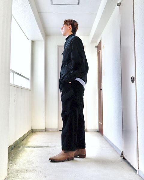 blurhms ブラームス 23FW Velvetセットアップスタイル