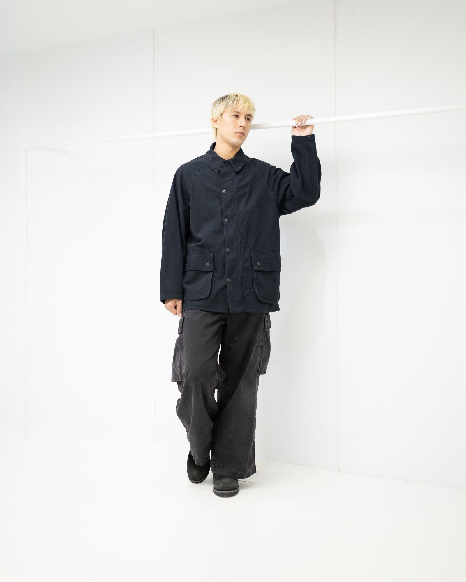 blurhms 26SS Hard Twist Gabardine Riding Jacket MARKスタイル！