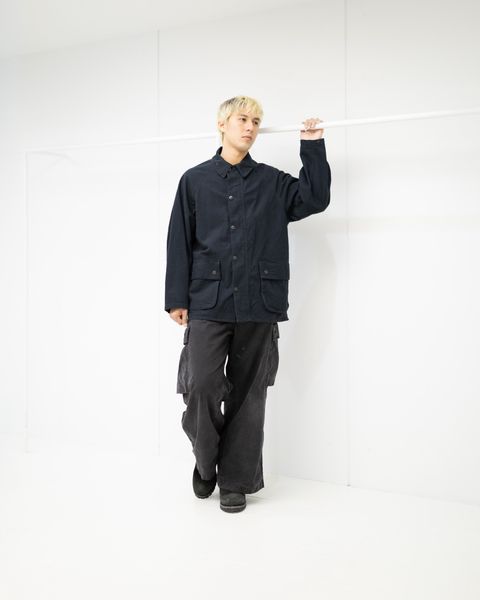 blurhms 26SS Hard Twist Gabardine Riding Jacket MARKスタイル！