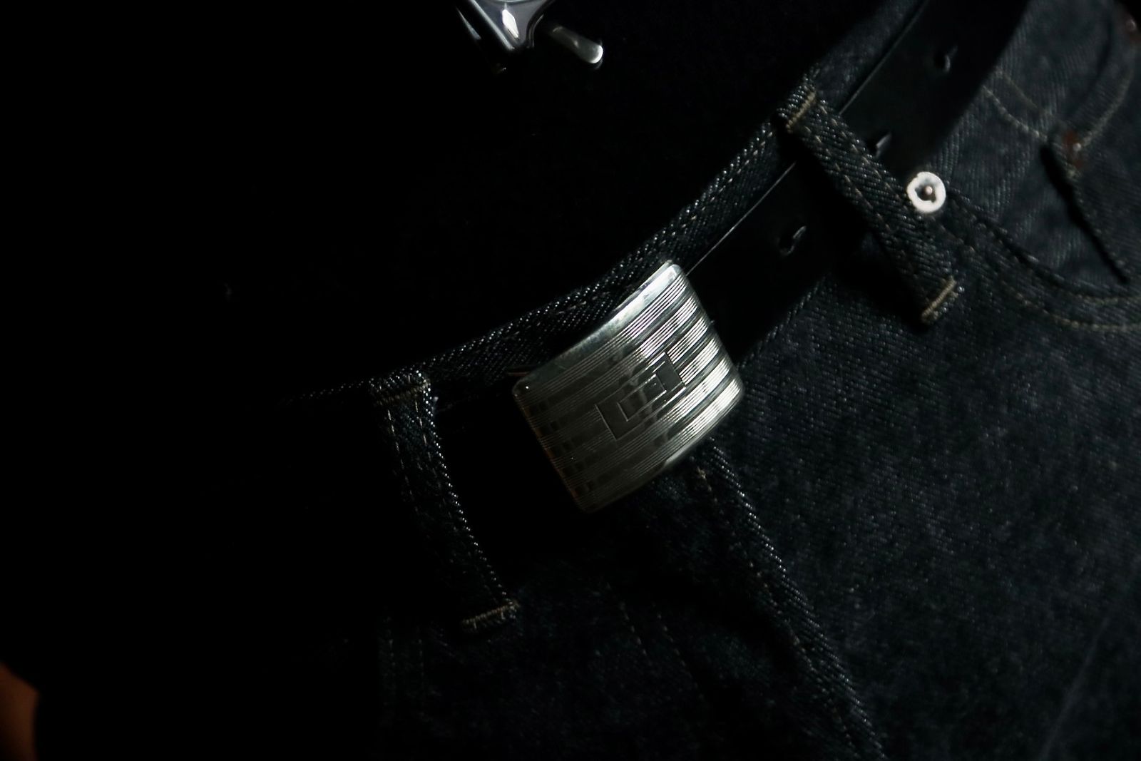 ショロジュエリーベルト Sp02 Buckle Buckle -Black Leather-(XOBL005)