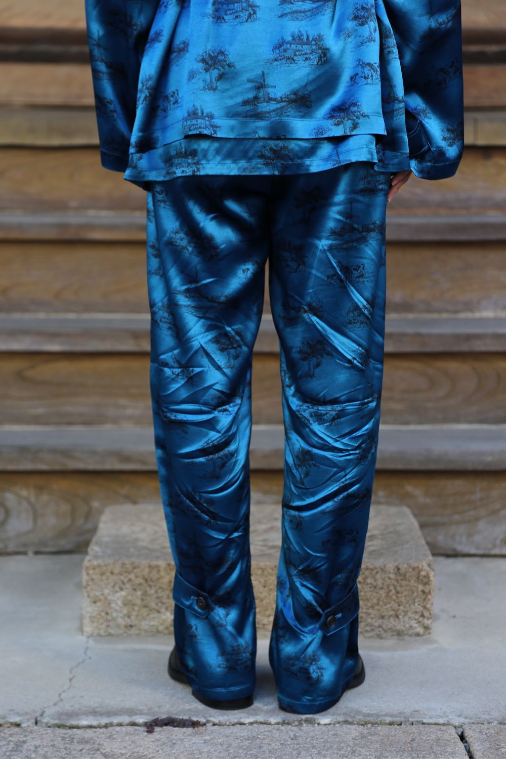 MATSUFUJI DAYDREAM Prinnted Jacket(M211-0102) style. 2021.05.08.