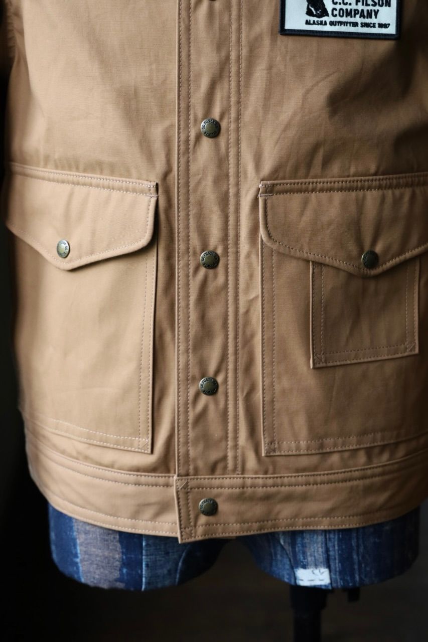 ジュンヤワタナベマン FILSON Wネームジャケット(WP-J014-051)BEIGE×NAVY/GREEN☆8月9日(土)発売！